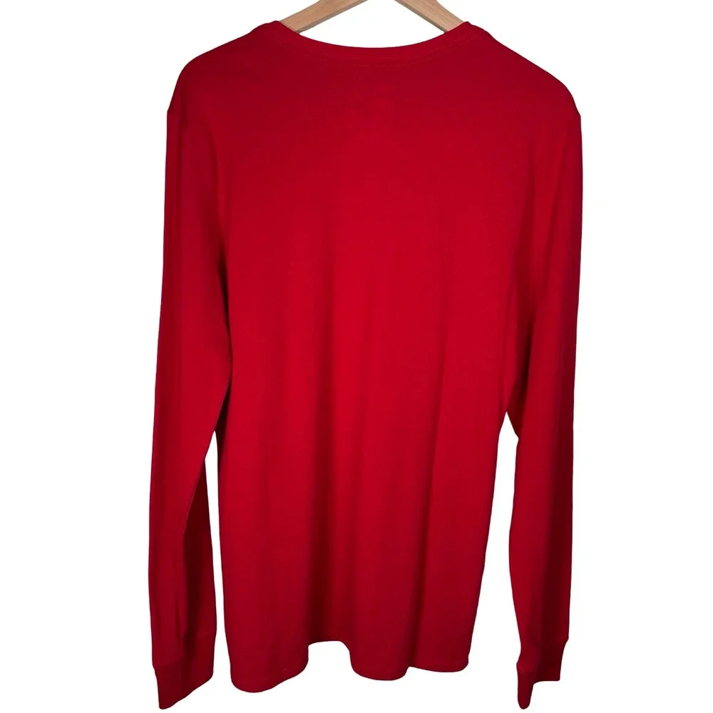 Nike Mens St Louis Cardinals Long Sleeve T-Shirt Red MLB Baseball Medium - Picture 5 of 6